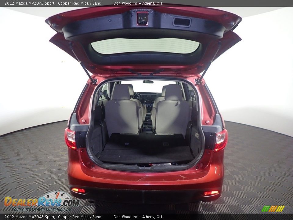 2012 Mazda MAZDA5 Sport Copper Red Mica / Sand Photo #13