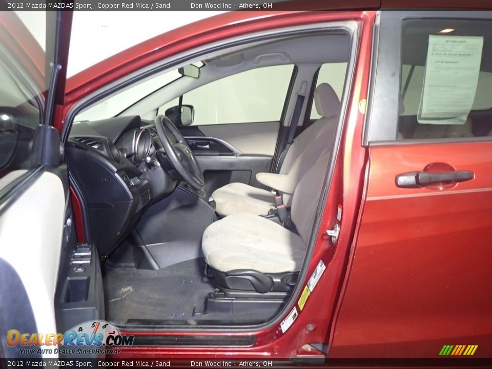 2012 Mazda MAZDA5 Sport Copper Red Mica / Sand Photo #21