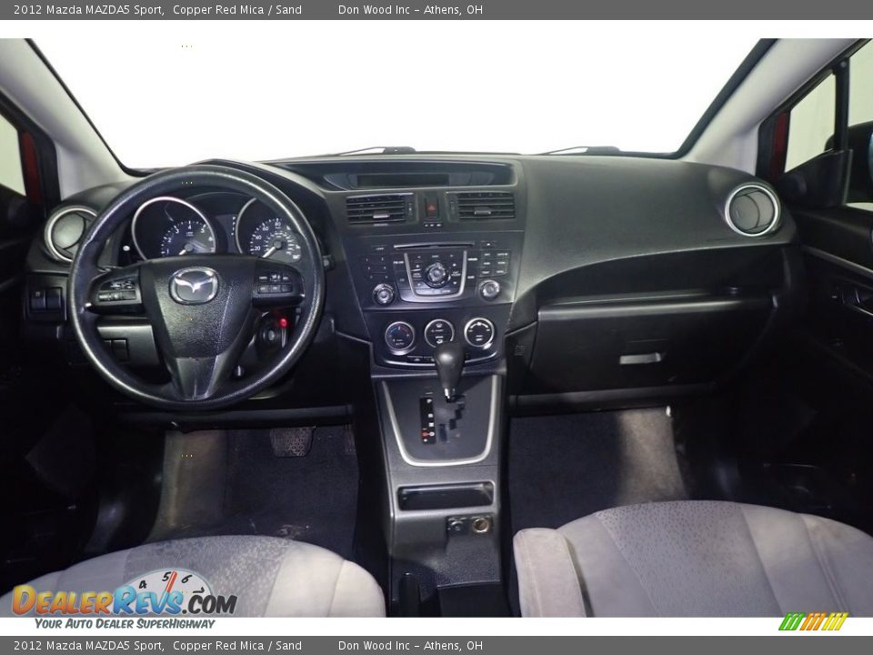 2012 Mazda MAZDA5 Sport Copper Red Mica / Sand Photo #23