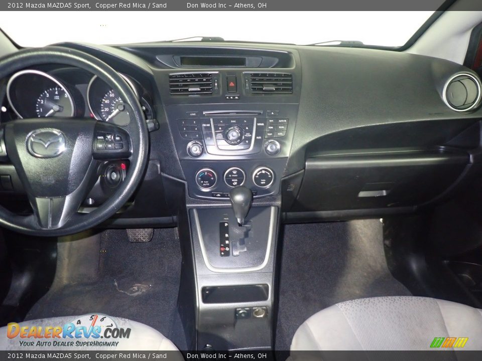 2012 Mazda MAZDA5 Sport Copper Red Mica / Sand Photo #24