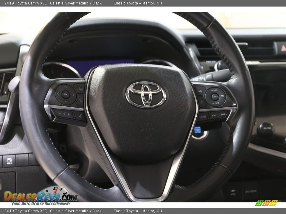 2019 Toyota Camry XSE Celestial Silver Metallic / Black Photo #7