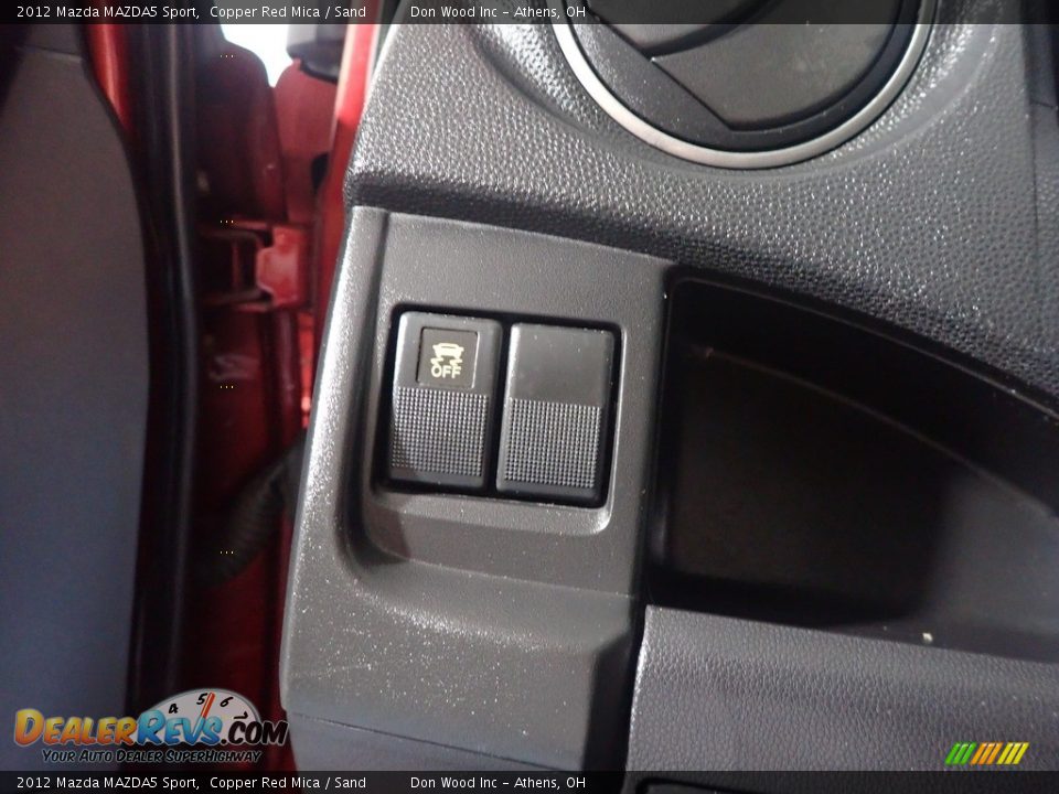 2012 Mazda MAZDA5 Sport Copper Red Mica / Sand Photo #30