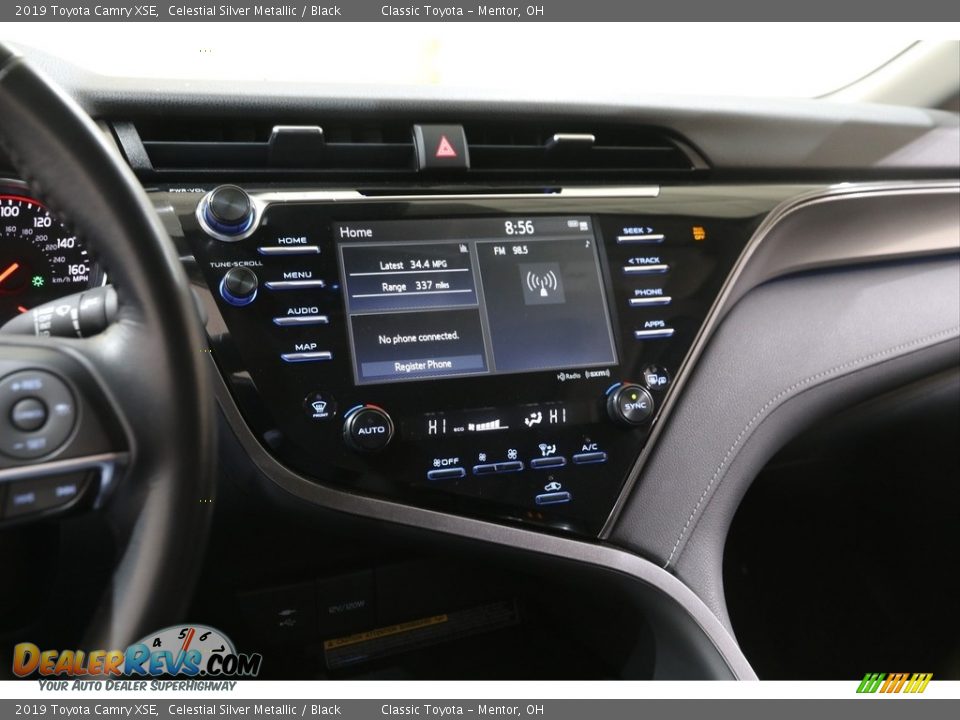 2019 Toyota Camry XSE Celestial Silver Metallic / Black Photo #9