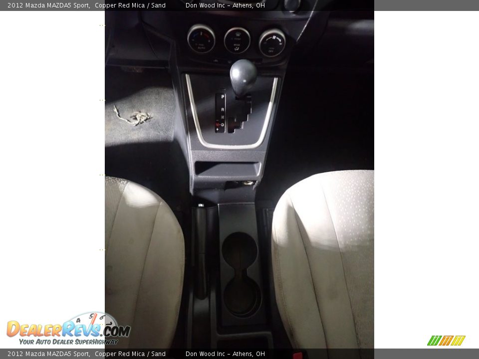 2012 Mazda MAZDA5 Sport Copper Red Mica / Sand Photo #31