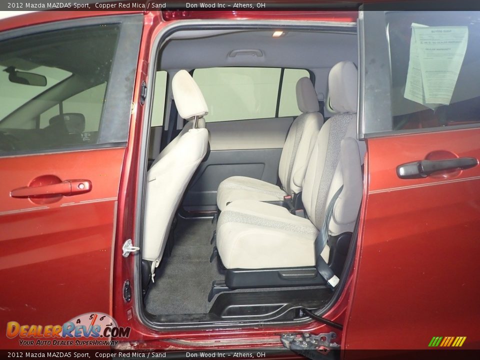 2012 Mazda MAZDA5 Sport Copper Red Mica / Sand Photo #33