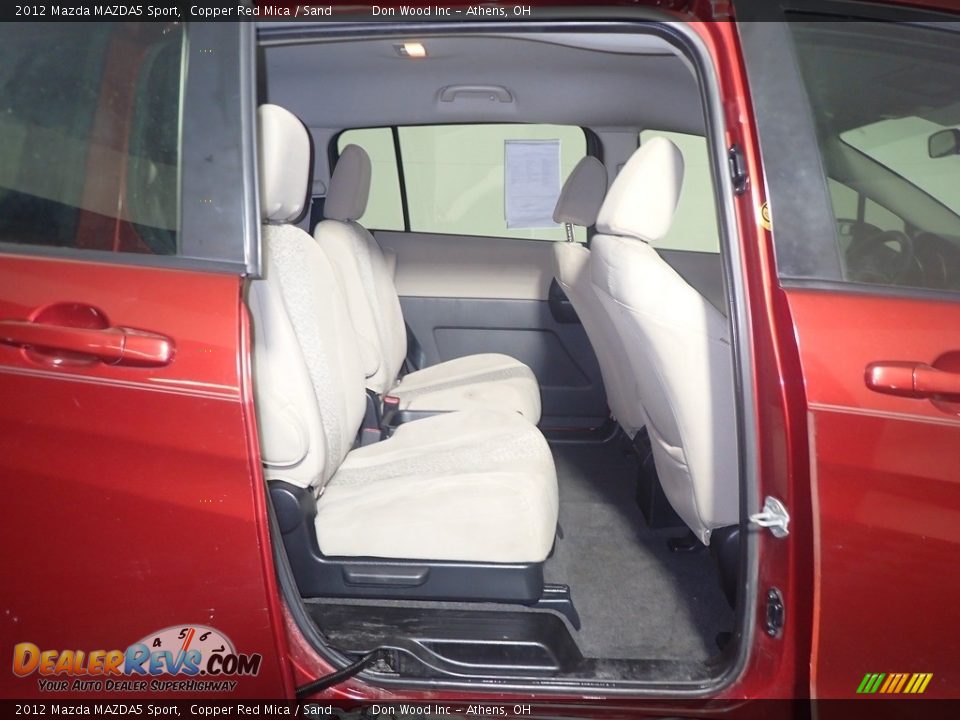 2012 Mazda MAZDA5 Sport Copper Red Mica / Sand Photo #35