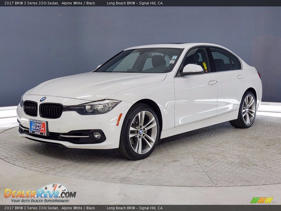 2017 BMW 3 Series 330i Sedan Alpine White / Black Photo #3