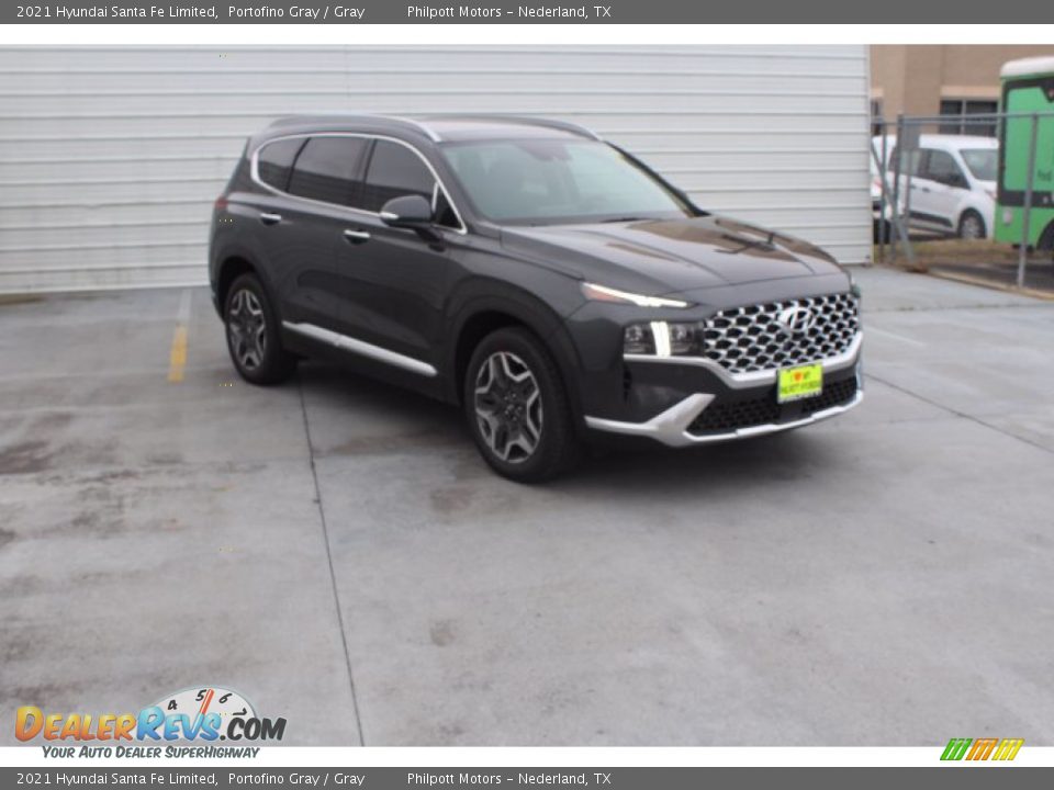 2021 Hyundai Santa Fe Limited Portofino Gray / Gray Photo #2