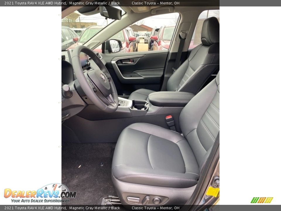 2021 Toyota RAV4 XLE AWD Hybrid Magnetic Gray Metallic / Black Photo #2