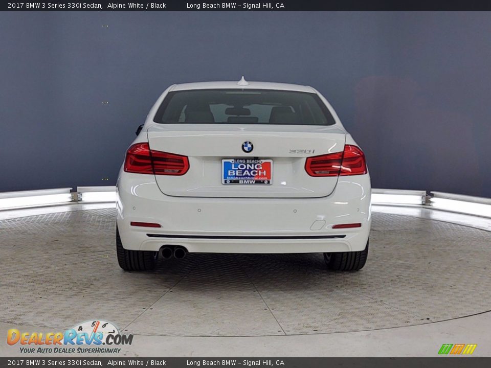 2017 BMW 3 Series 330i Sedan Alpine White / Black Photo #4