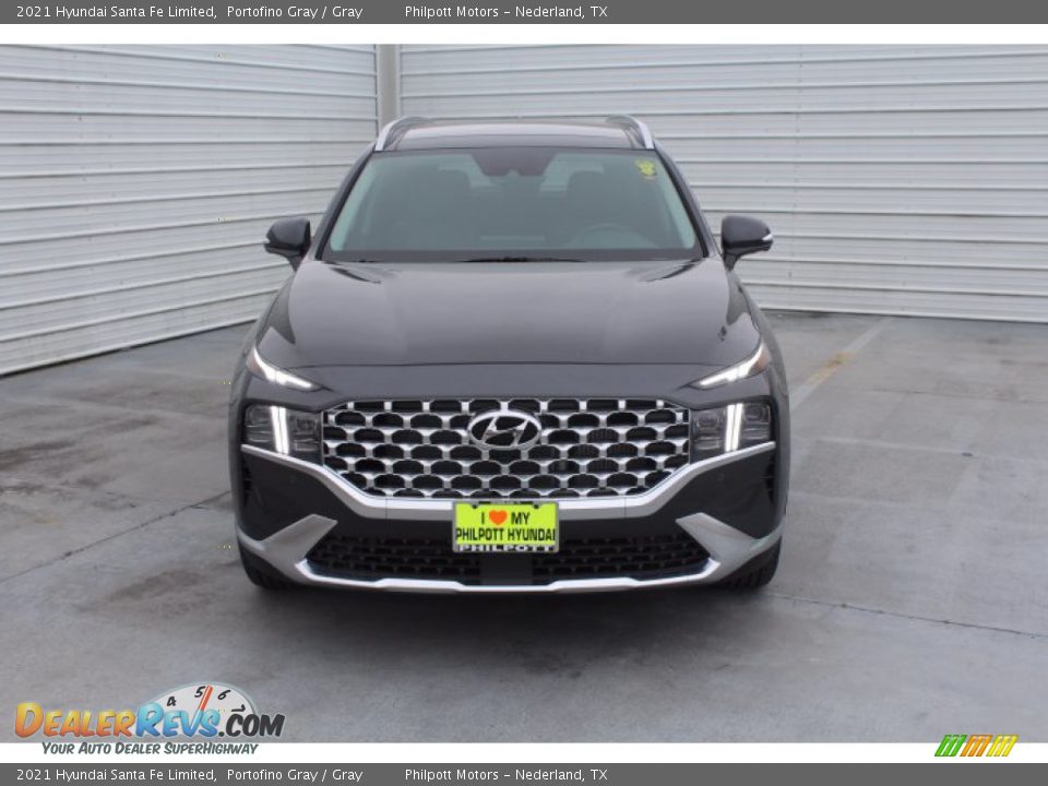 2021 Hyundai Santa Fe Limited Portofino Gray / Gray Photo #3