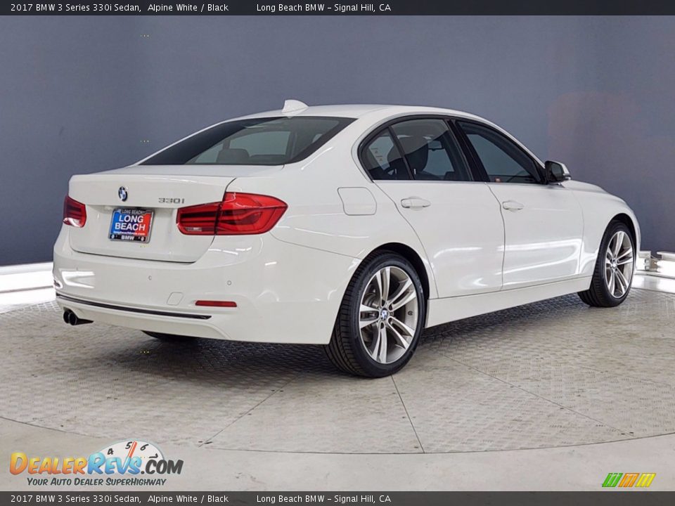 2017 BMW 3 Series 330i Sedan Alpine White / Black Photo #5