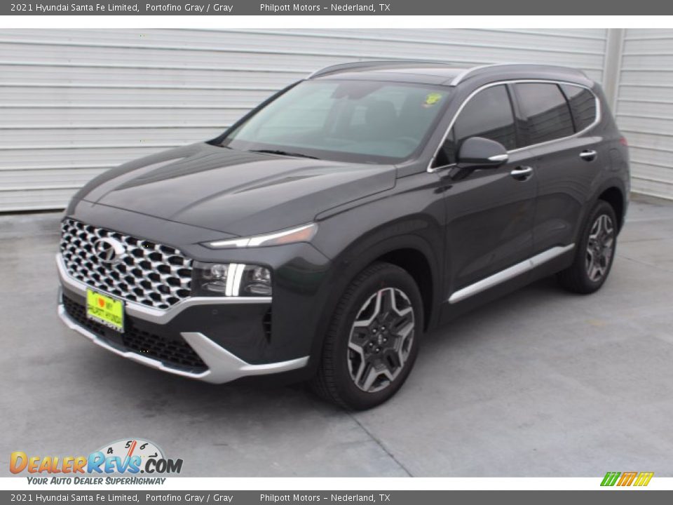 2021 Hyundai Santa Fe Limited Portofino Gray / Gray Photo #4