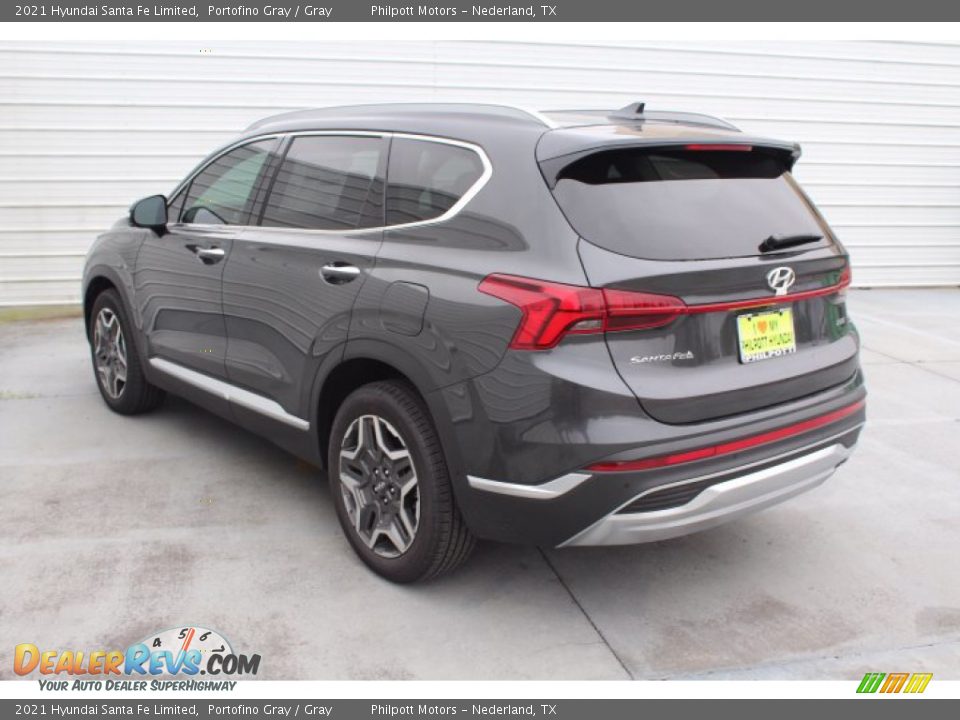2021 Hyundai Santa Fe Limited Portofino Gray / Gray Photo #5