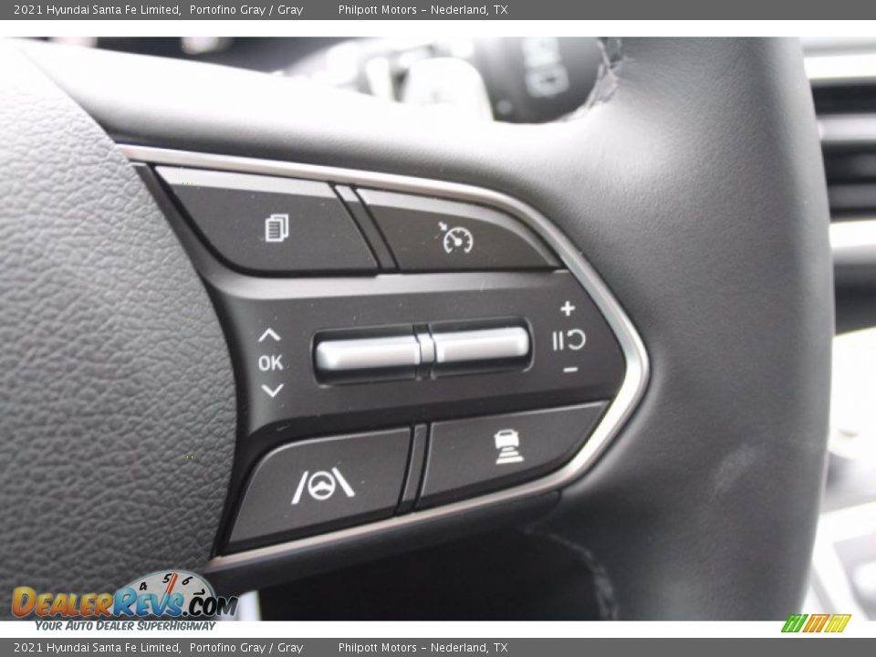 2021 Hyundai Santa Fe Limited Portofino Gray / Gray Photo #10