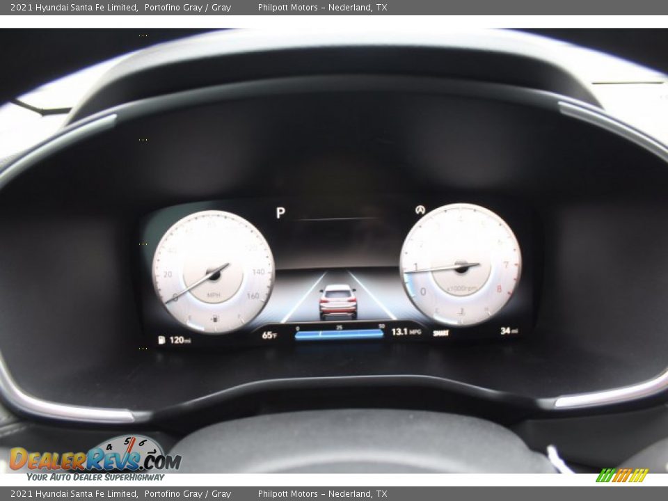 2021 Hyundai Santa Fe Limited Portofino Gray / Gray Photo #11