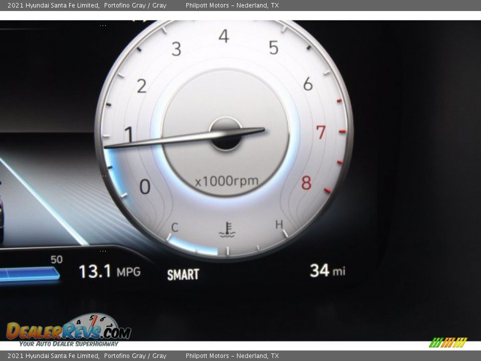 2021 Hyundai Santa Fe Limited Portofino Gray / Gray Photo #12