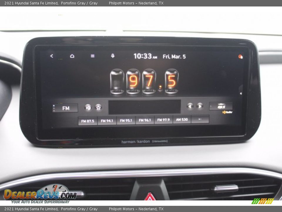 2021 Hyundai Santa Fe Limited Portofino Gray / Gray Photo #13
