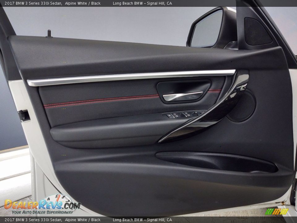 2017 BMW 3 Series 330i Sedan Alpine White / Black Photo #13