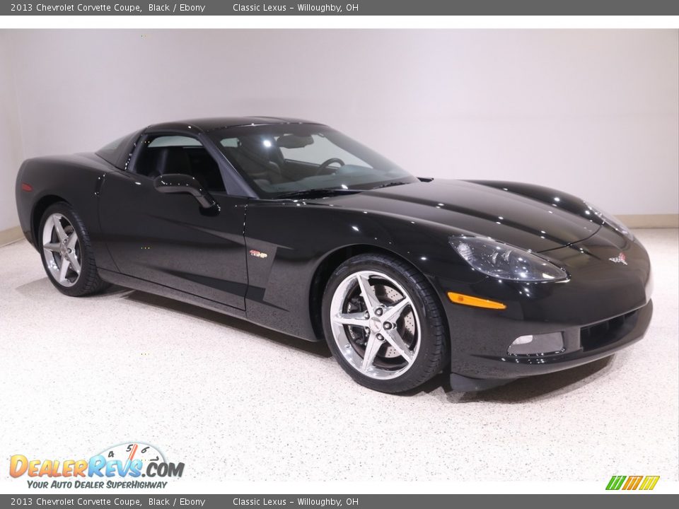 2013 Chevrolet Corvette Coupe Black / Ebony Photo #1