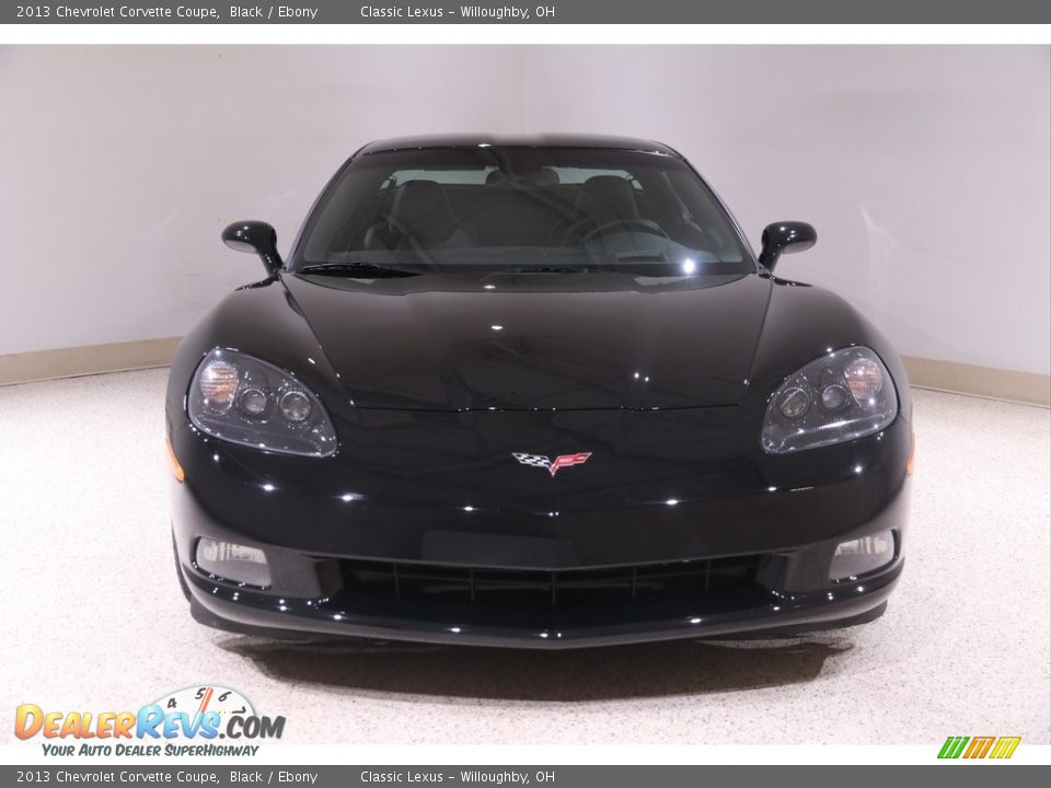 2013 Chevrolet Corvette Coupe Black / Ebony Photo #2