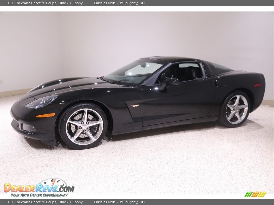 2013 Chevrolet Corvette Coupe Black / Ebony Photo #3