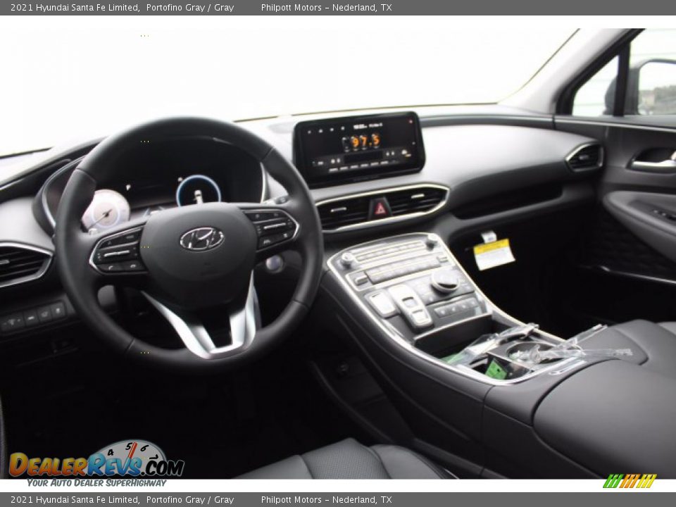 2021 Hyundai Santa Fe Limited Portofino Gray / Gray Photo #19