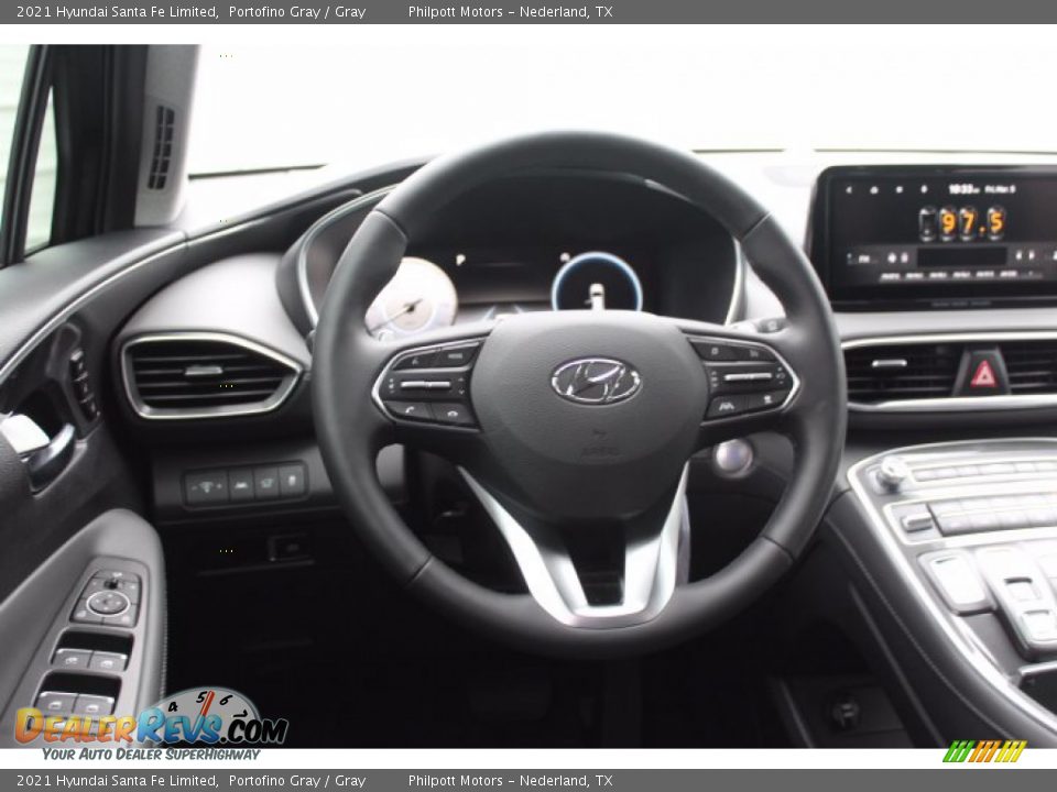 2021 Hyundai Santa Fe Limited Portofino Gray / Gray Photo #20