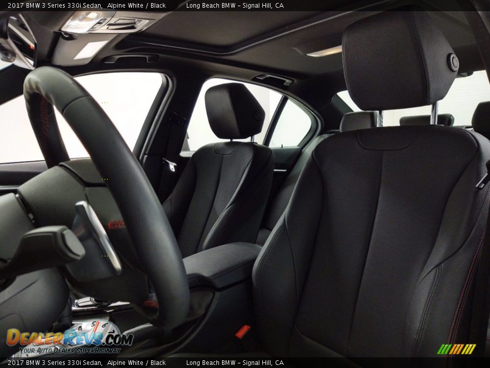 2017 BMW 3 Series 330i Sedan Alpine White / Black Photo #17