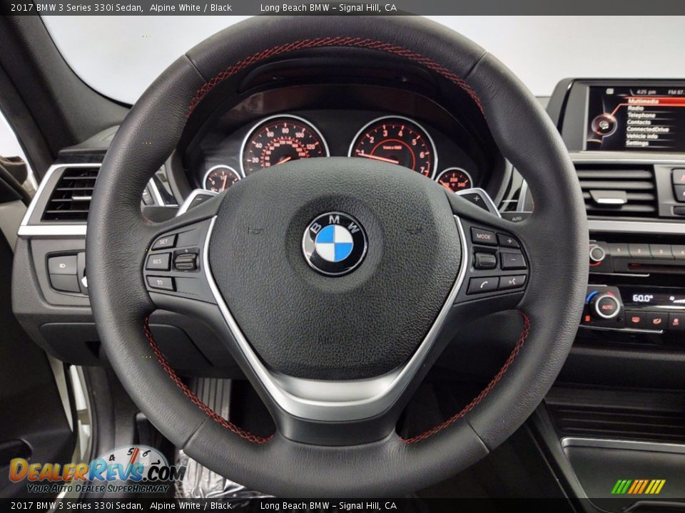 2017 BMW 3 Series 330i Sedan Alpine White / Black Photo #18