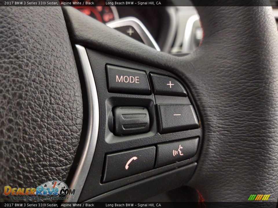 2017 BMW 3 Series 330i Sedan Alpine White / Black Photo #20