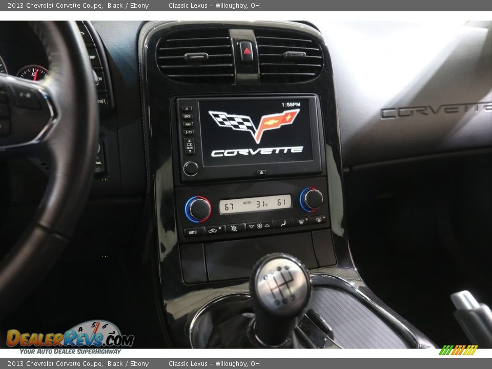 2013 Chevrolet Corvette Coupe Black / Ebony Photo #11