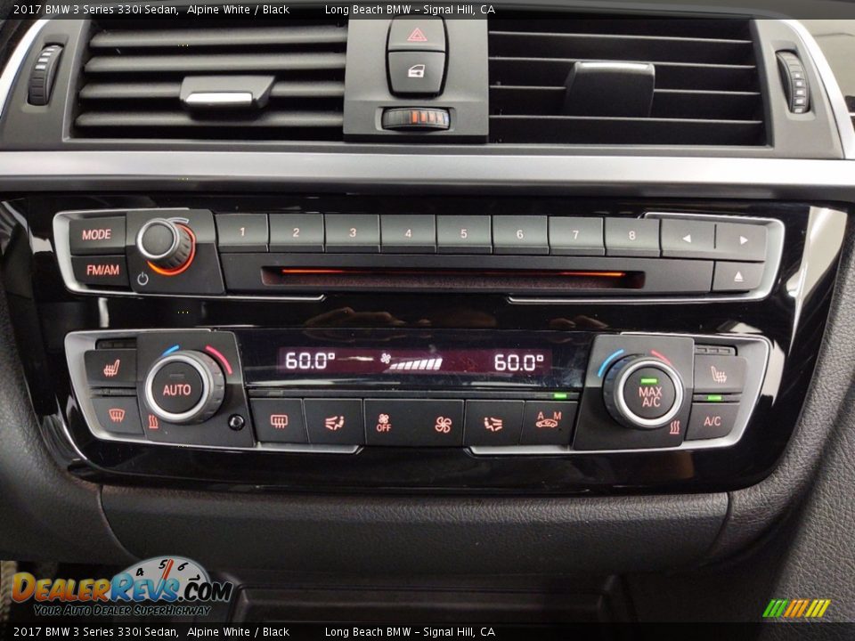 2017 BMW 3 Series 330i Sedan Alpine White / Black Photo #25