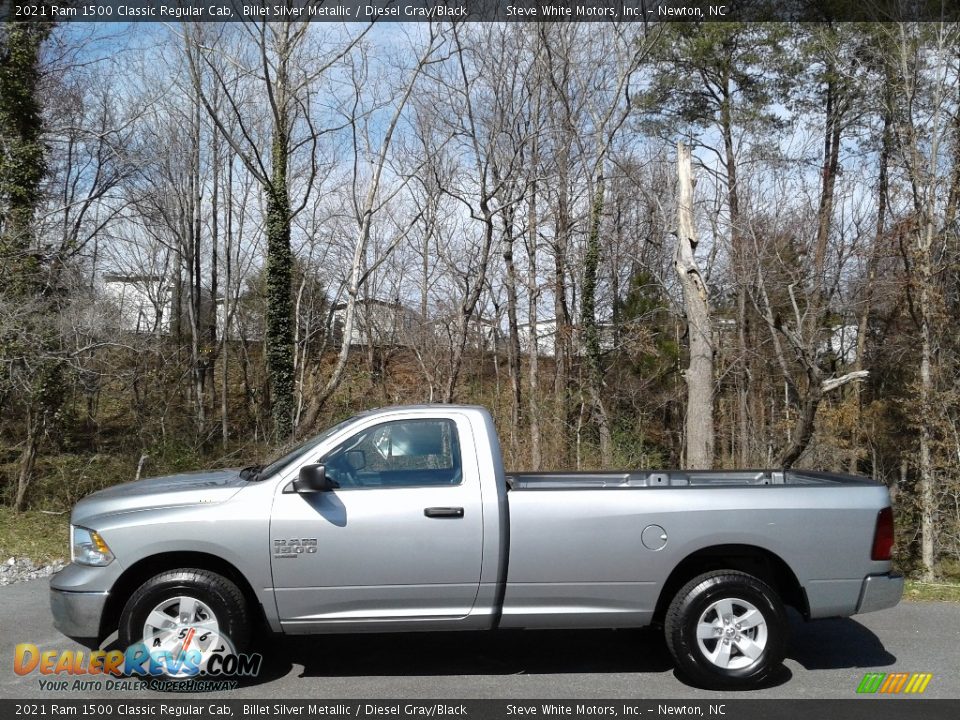 2021 Ram 1500 Classic Regular Cab Billet Silver Metallic / Diesel Gray/Black Photo #1