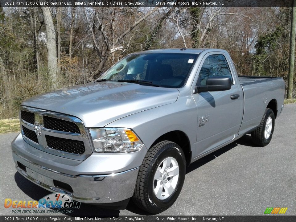 2021 Ram 1500 Classic Regular Cab Billet Silver Metallic / Diesel Gray/Black Photo #2