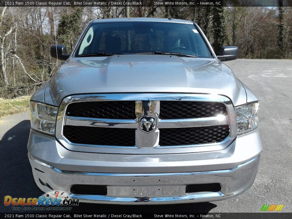 2021 Ram 1500 Classic Regular Cab Billet Silver Metallic / Diesel Gray/Black Photo #3