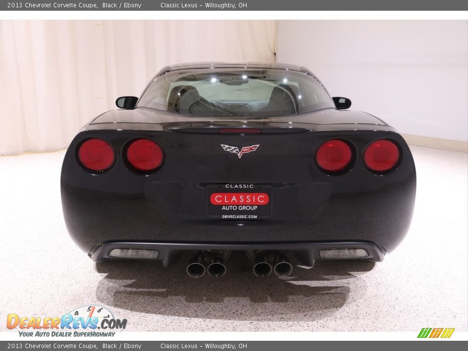 2013 Chevrolet Corvette Coupe Black / Ebony Photo #23