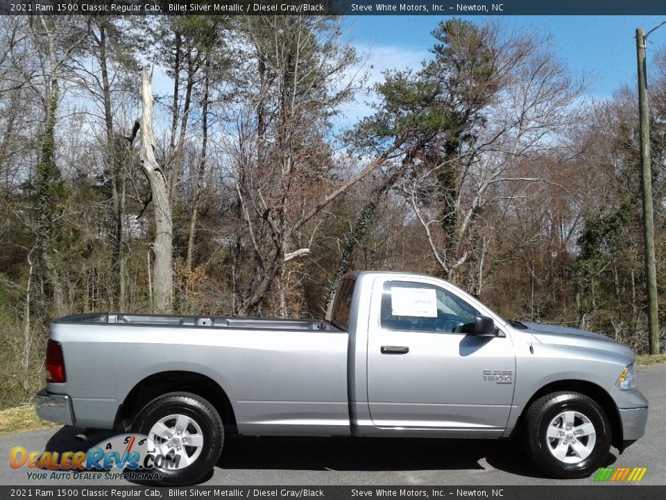 2021 Ram 1500 Classic Regular Cab Billet Silver Metallic / Diesel Gray/Black Photo #5