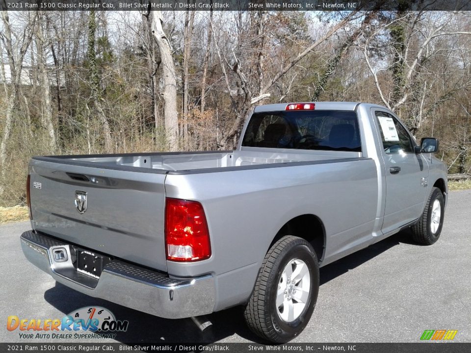 2021 Ram 1500 Classic Regular Cab Billet Silver Metallic / Diesel Gray/Black Photo #6