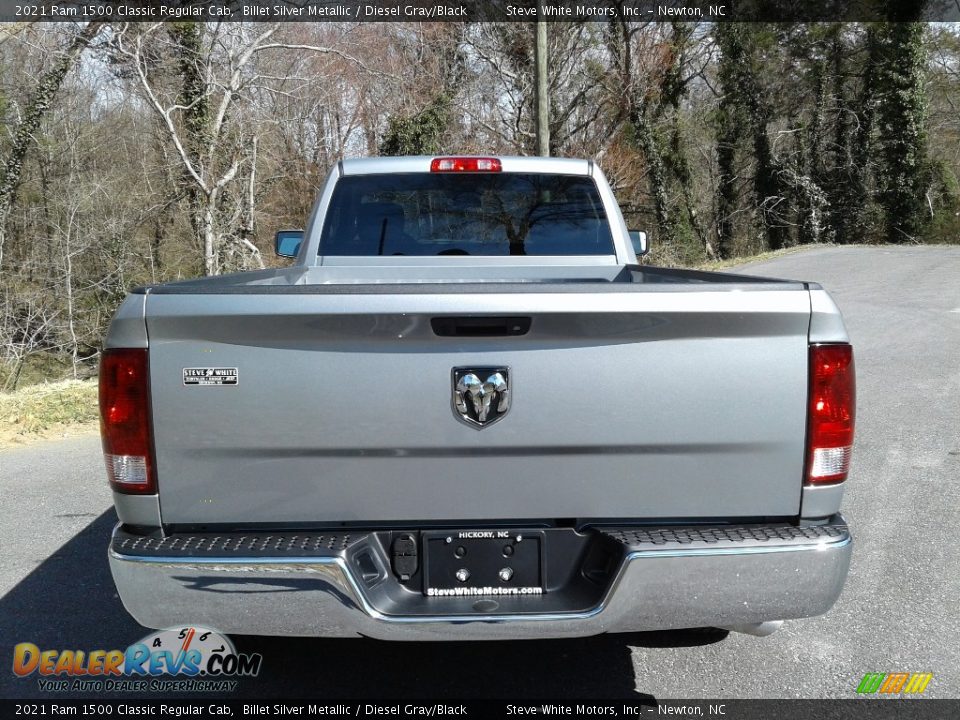 2021 Ram 1500 Classic Regular Cab Billet Silver Metallic / Diesel Gray/Black Photo #7