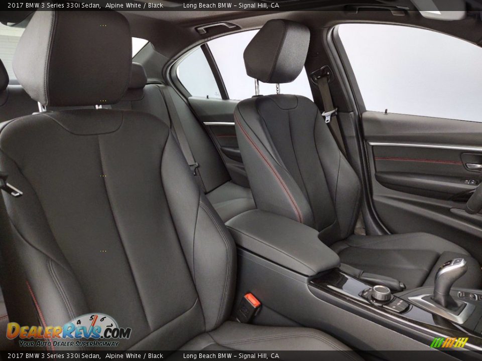 2017 BMW 3 Series 330i Sedan Alpine White / Black Photo #34