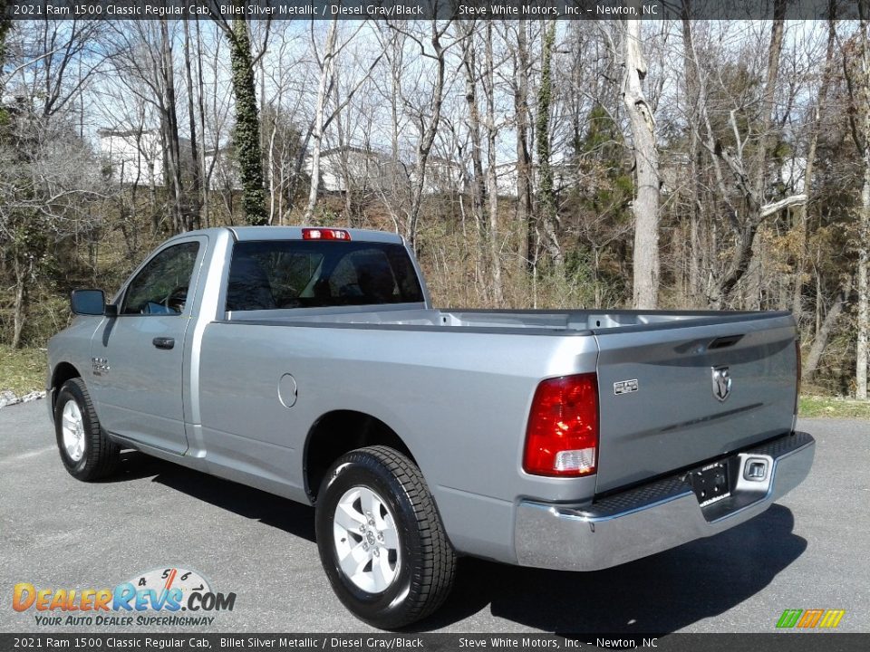 2021 Ram 1500 Classic Regular Cab Billet Silver Metallic / Diesel Gray/Black Photo #9