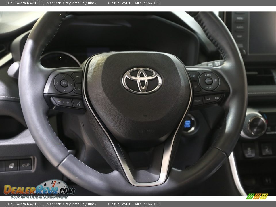 2019 Toyota RAV4 XLE Magnetic Gray Metallic / Black Photo #7