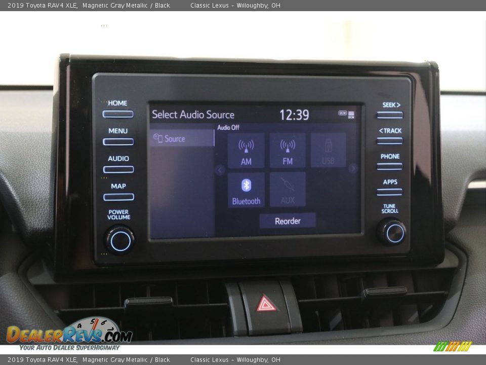 2019 Toyota RAV4 XLE Magnetic Gray Metallic / Black Photo #10