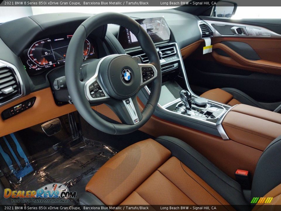 Tartufo/Black Interior - 2021 BMW 8 Series 850i xDrive Gran Coupe Photo #12