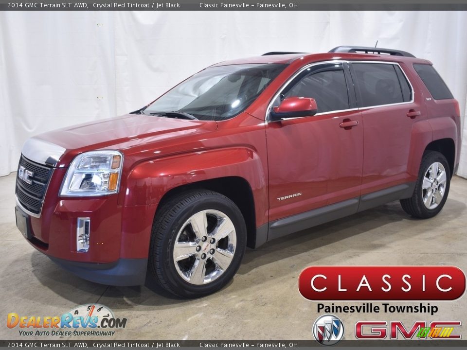 2014 GMC Terrain SLT AWD Crystal Red Tintcoat / Jet Black Photo #1