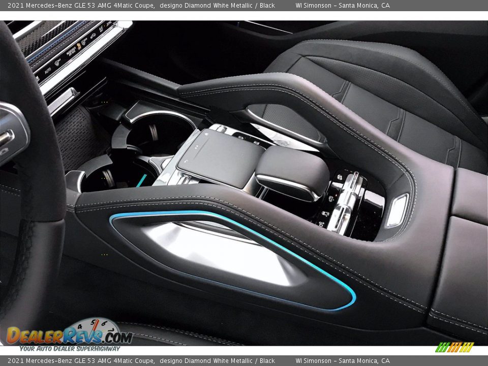 2021 Mercedes-Benz GLE 53 AMG 4Matic Coupe designo Diamond White Metallic / Black Photo #7