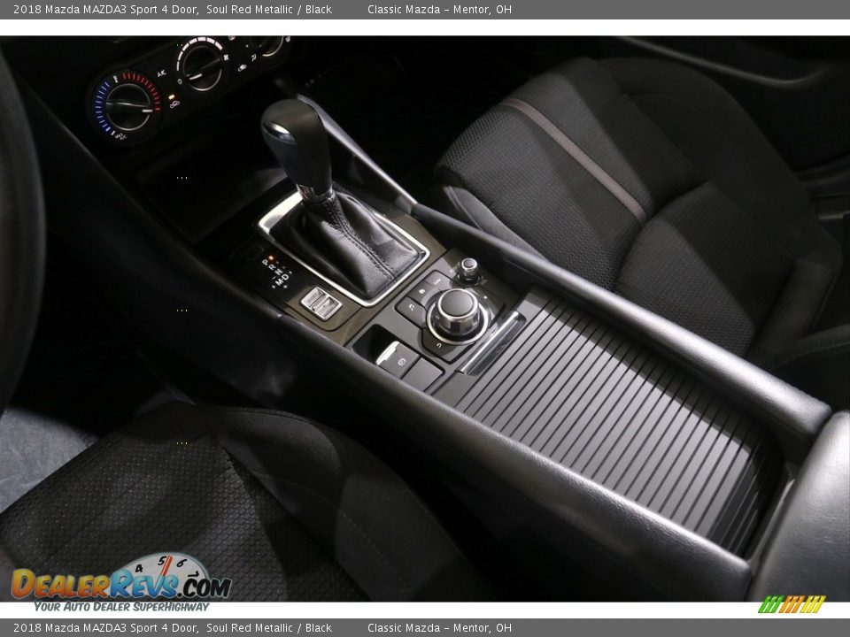 2018 Mazda MAZDA3 Sport 4 Door Soul Red Metallic / Black Photo #13