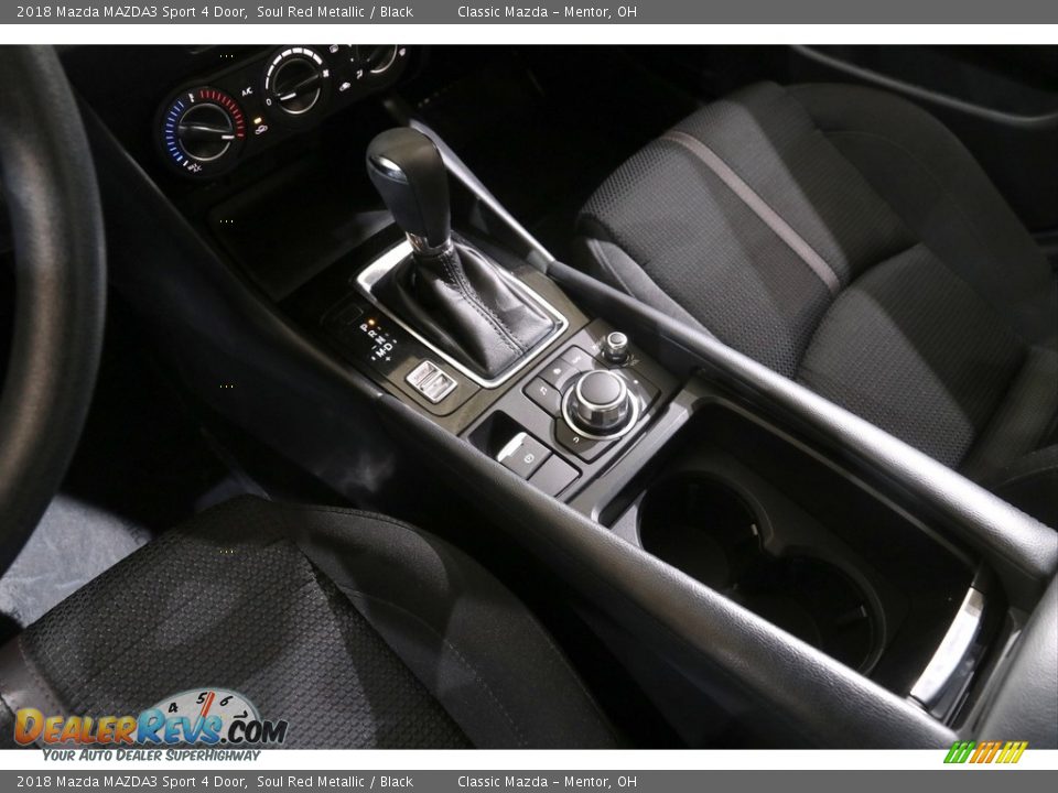 2018 Mazda MAZDA3 Sport 4 Door Soul Red Metallic / Black Photo #14