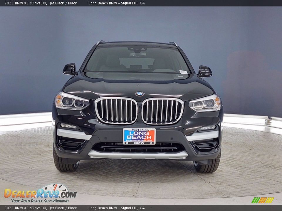 2021 BMW X3 sDrive30i Jet Black / Black Photo #2